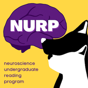 Neuroscience undergraduate reading program logo.